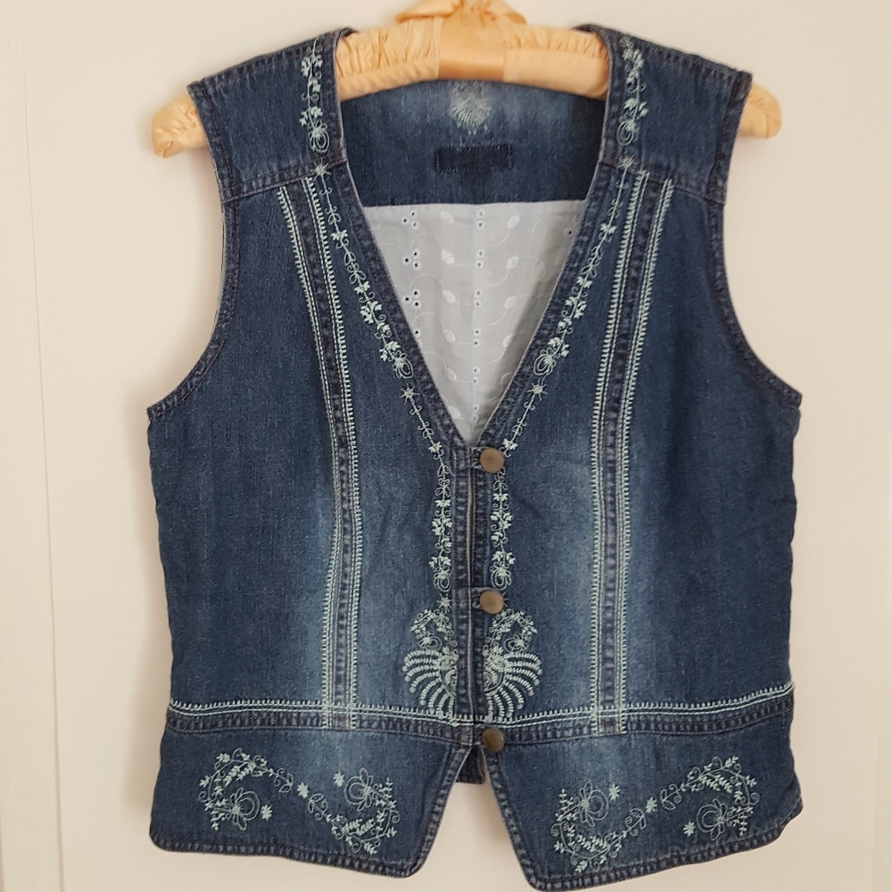 Denim vest